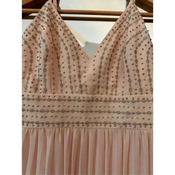 Lulus Glamorous Gala Pink Dress M Wedding GuestBridesmaid Formal Evening Gown - Picture 3 of 8